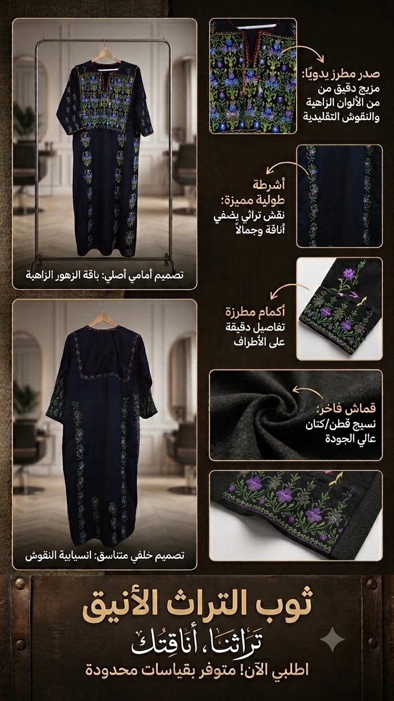 Embroidered Traditional Dress 4