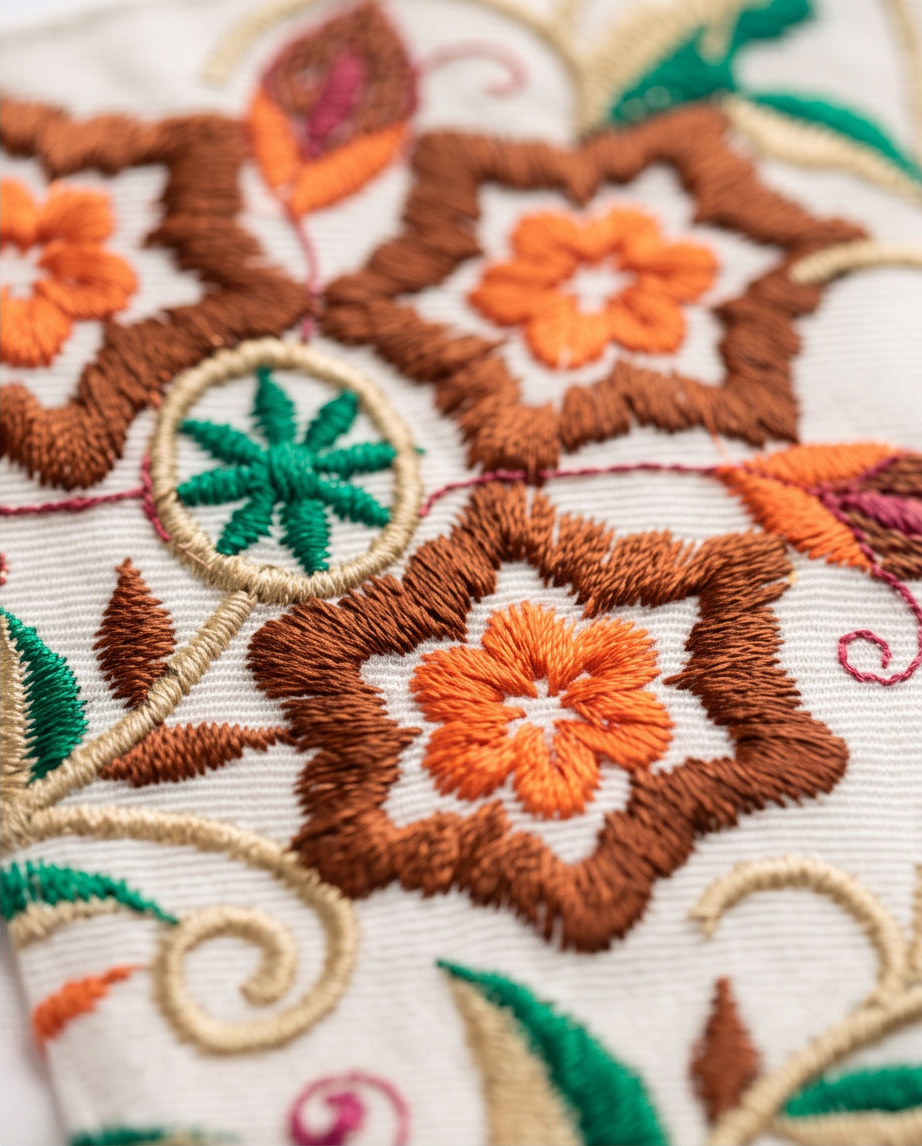Embroidered Floral Crossbody Bag 2