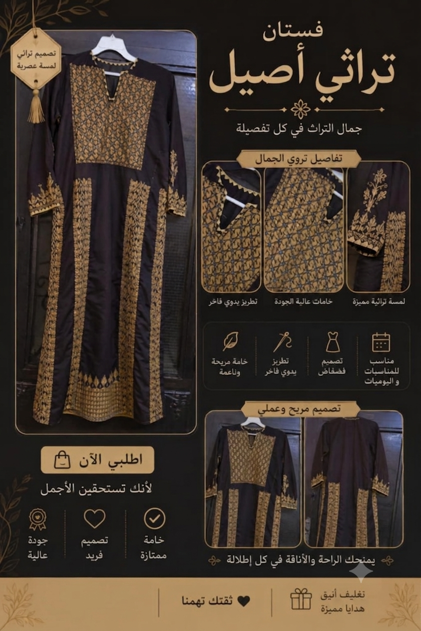 Embroidered Traditional Dress 5