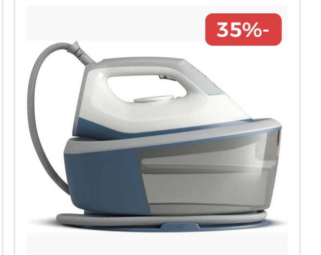 Steam Iron with Water Tank