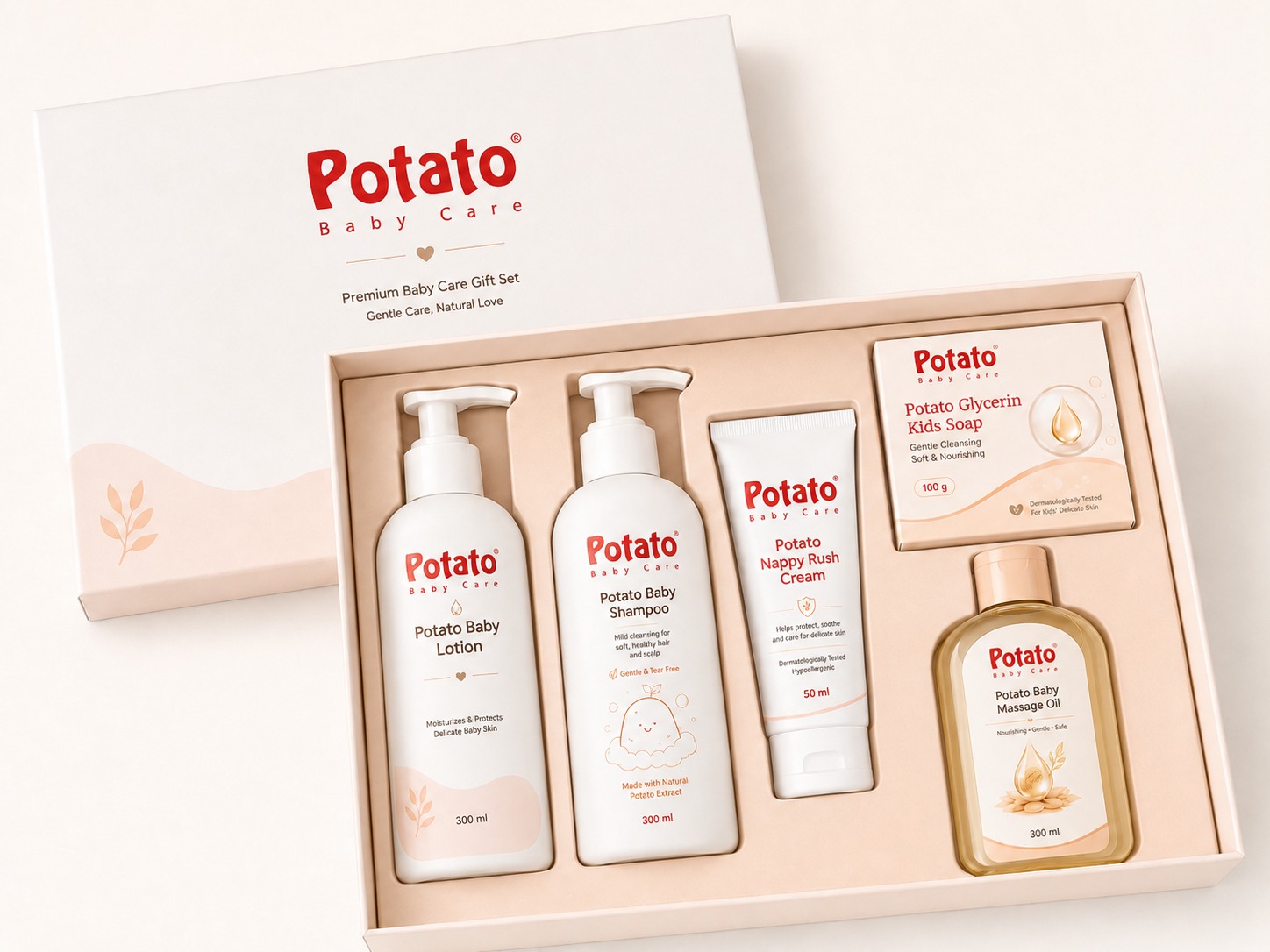 Potato Baby Care Premium Baby Care Gift Set