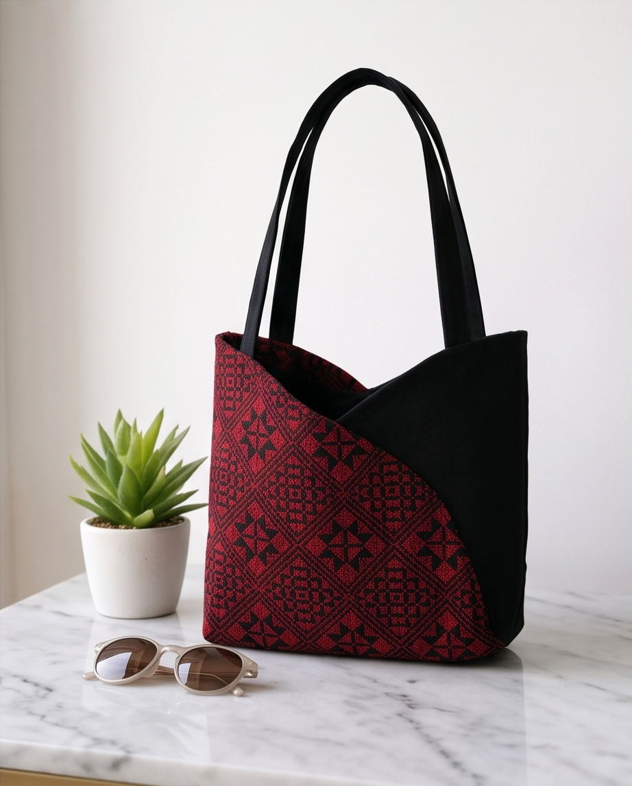 Hand-Embroidered Handbag 2