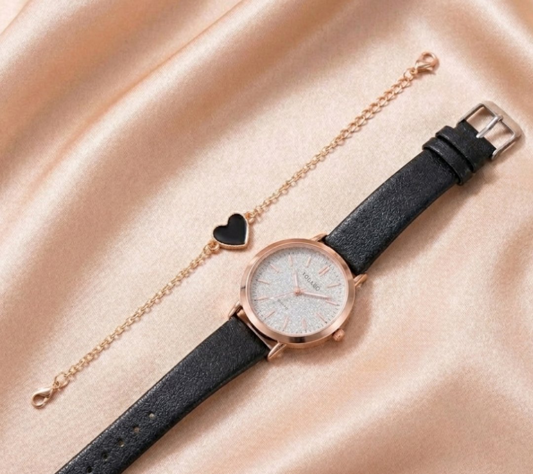 Women's Watch and Bracelet Set