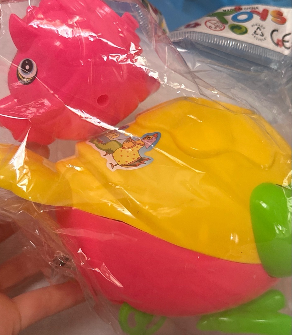Colorful Plastic Bath Toys