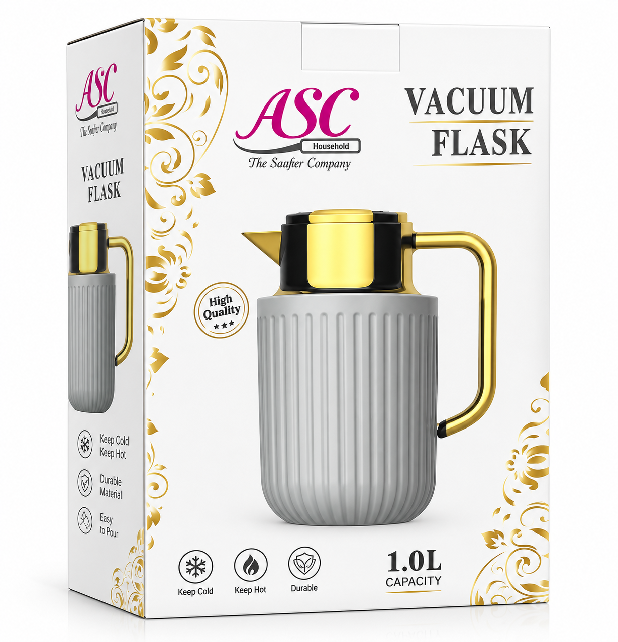 ASC Household Vacuum Flask 1.0L