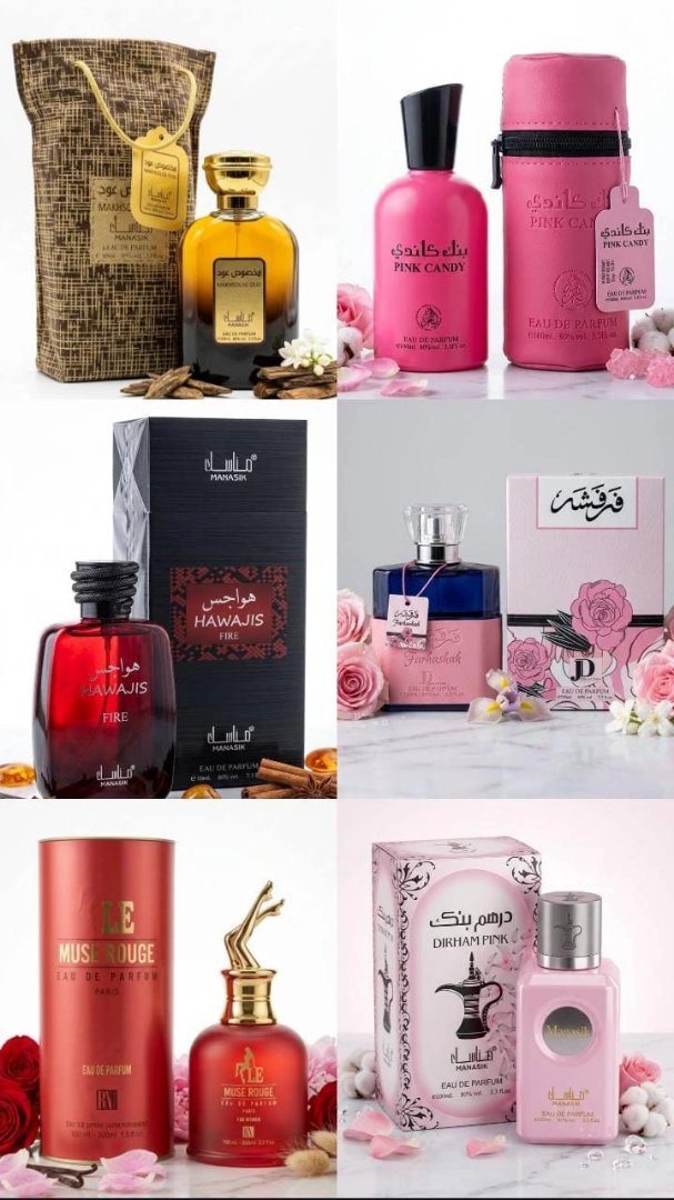 Assorted Luxury Perfumes Collection