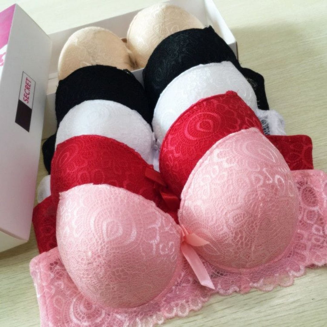 Lace Push-Up Bras Set