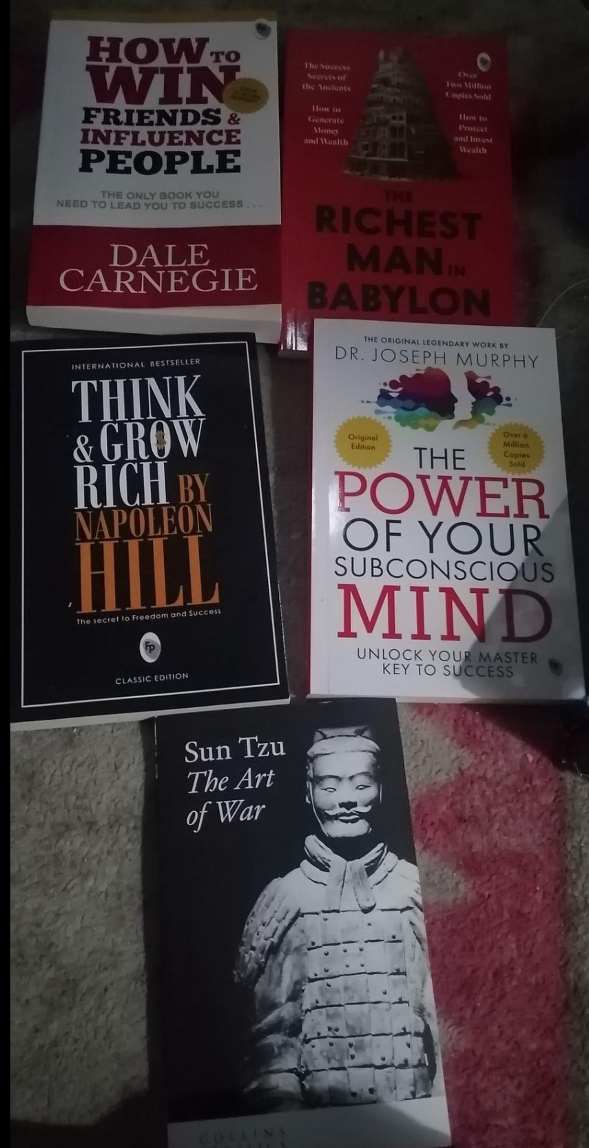 Collection of Self-Help and Strategy Books