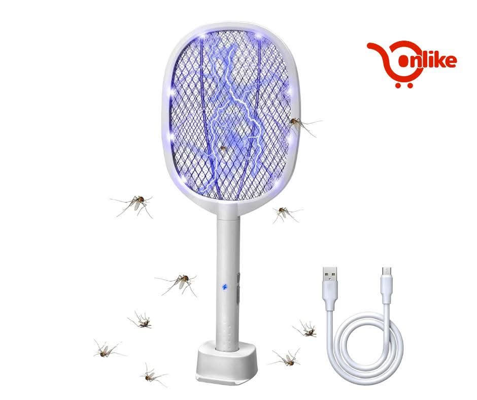 Electric Mosquito Swatter with UV Light