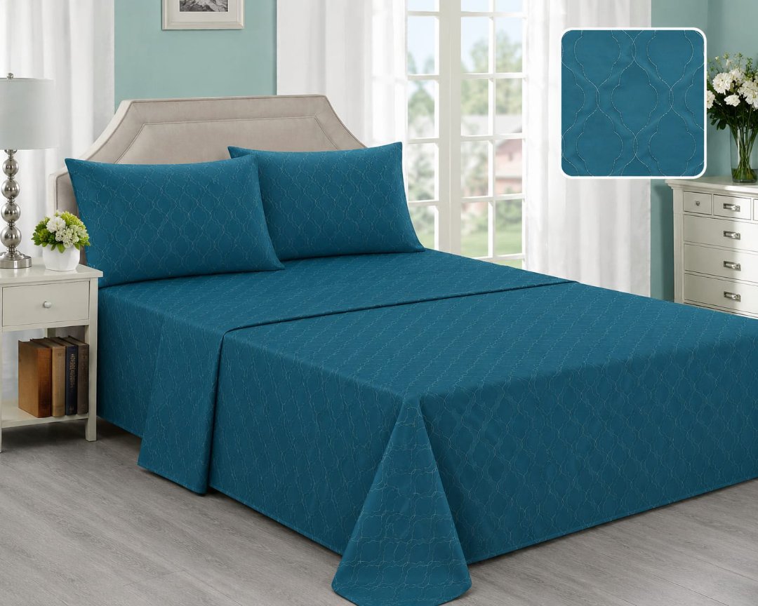 Quilted Bedspread Set with Pillow Shams