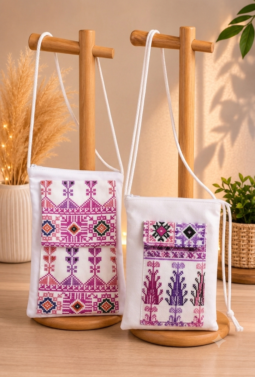 Embroidered Crossbody Bags
