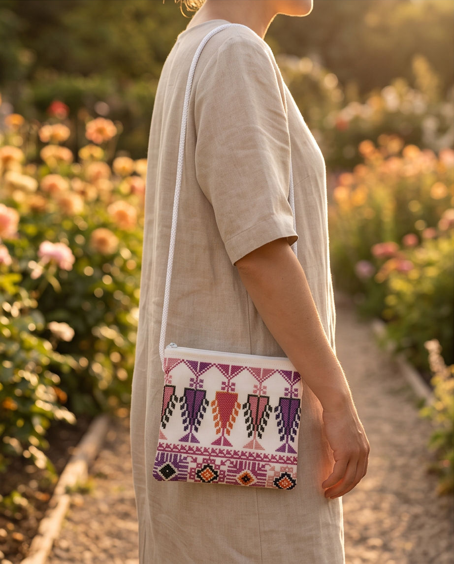Embroidered Crossbody Pouch 4